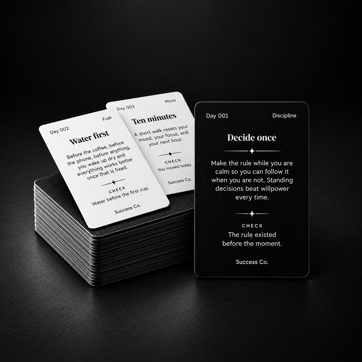 Success Co. The Year card deck