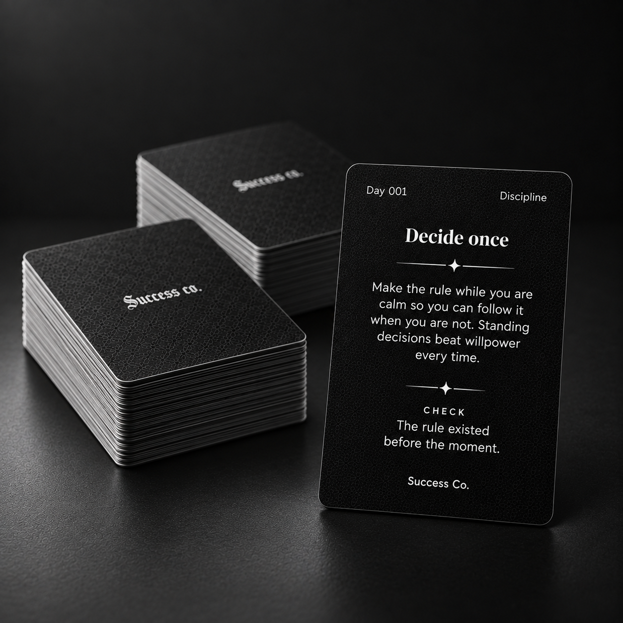 Success Co. Year of Success card deck